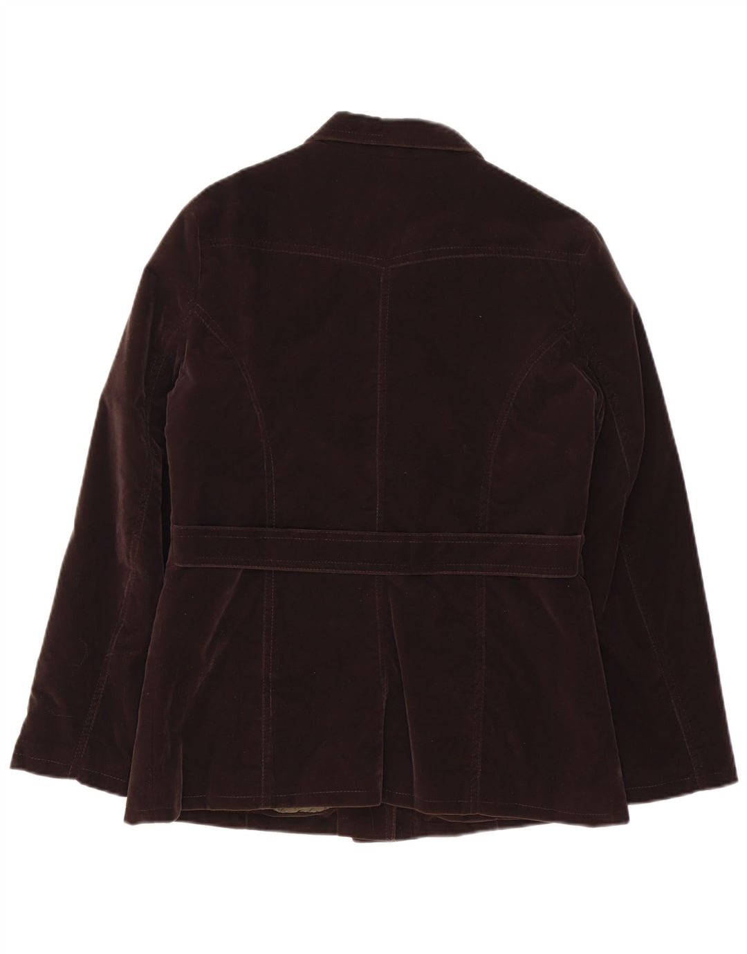 Bayside Damen-Bomberjacke in Übergröße, UK 10, Größe S, braun, Polyvinyl