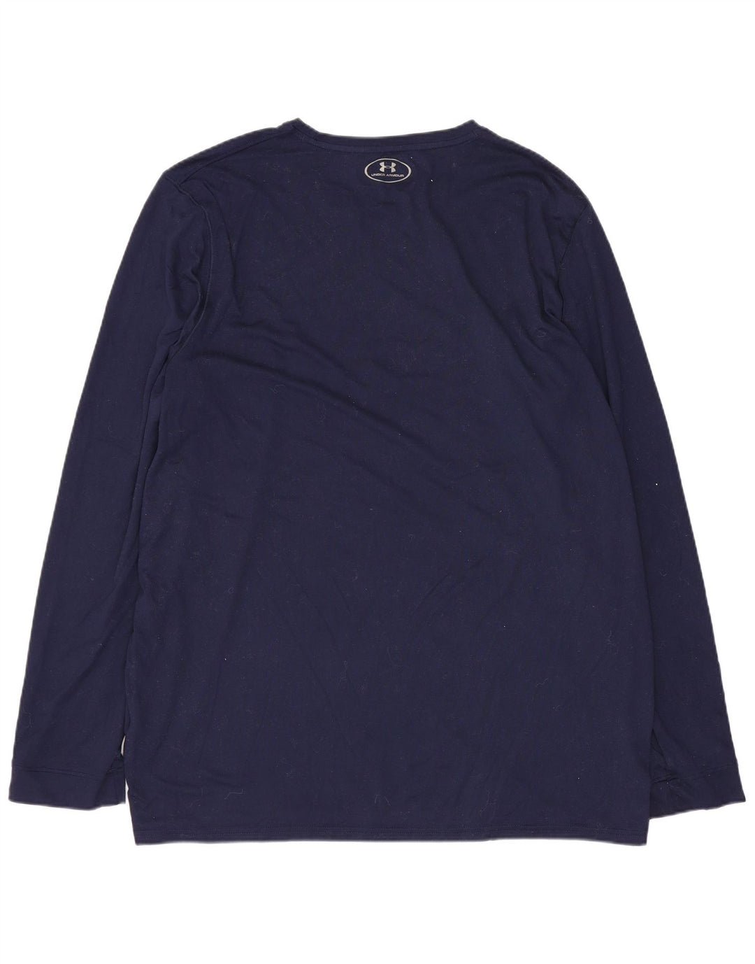 UNDER ARMOUR Herren-Oberteil, langärmelig, groß, marineblau, Polyester
