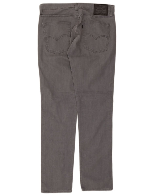 Levi's Herren 511 Slim Jeans W34 L34 Graue Baumwolle