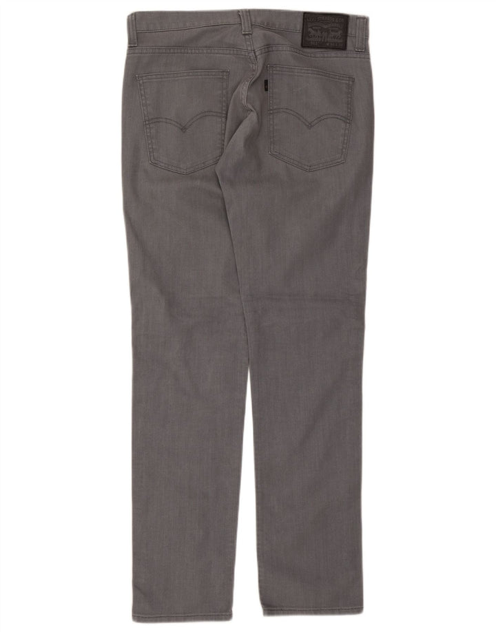 Levi's Herren 511 Slim Jeans W34 L34 Graue Baumwolle