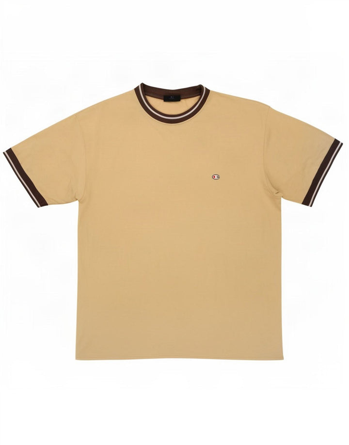 Champion Herren T-Shirt Top Large Beige