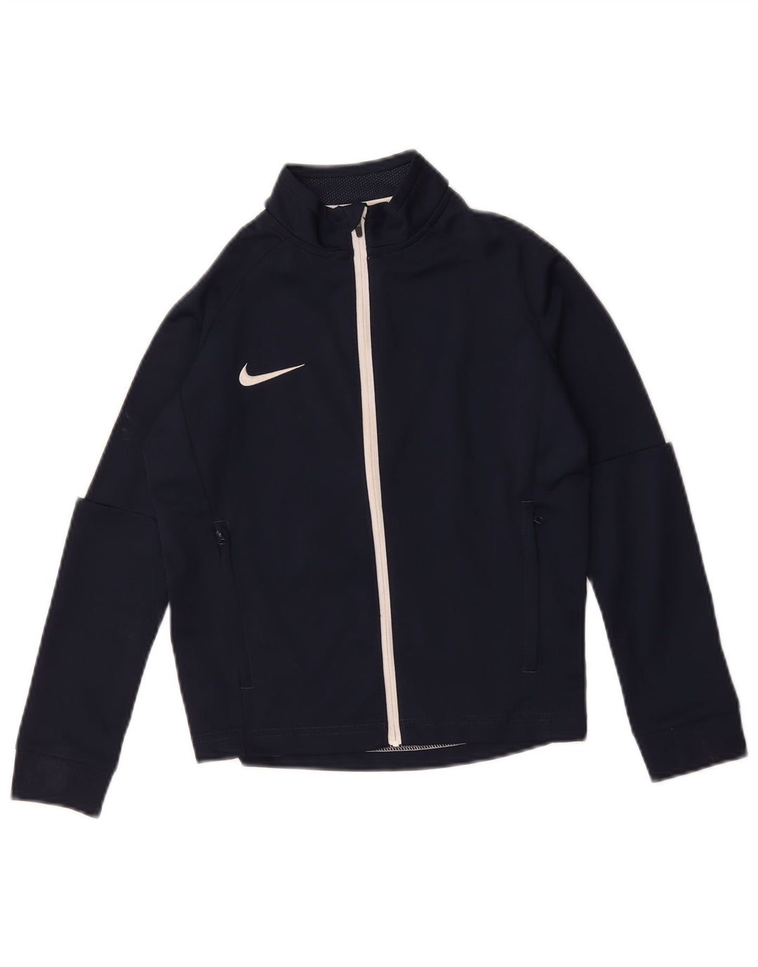 Nike Dri-Fit-Trainingsanzug-Oberteil für Jungen, 8–9 Jahre, Größe S, Marineblau