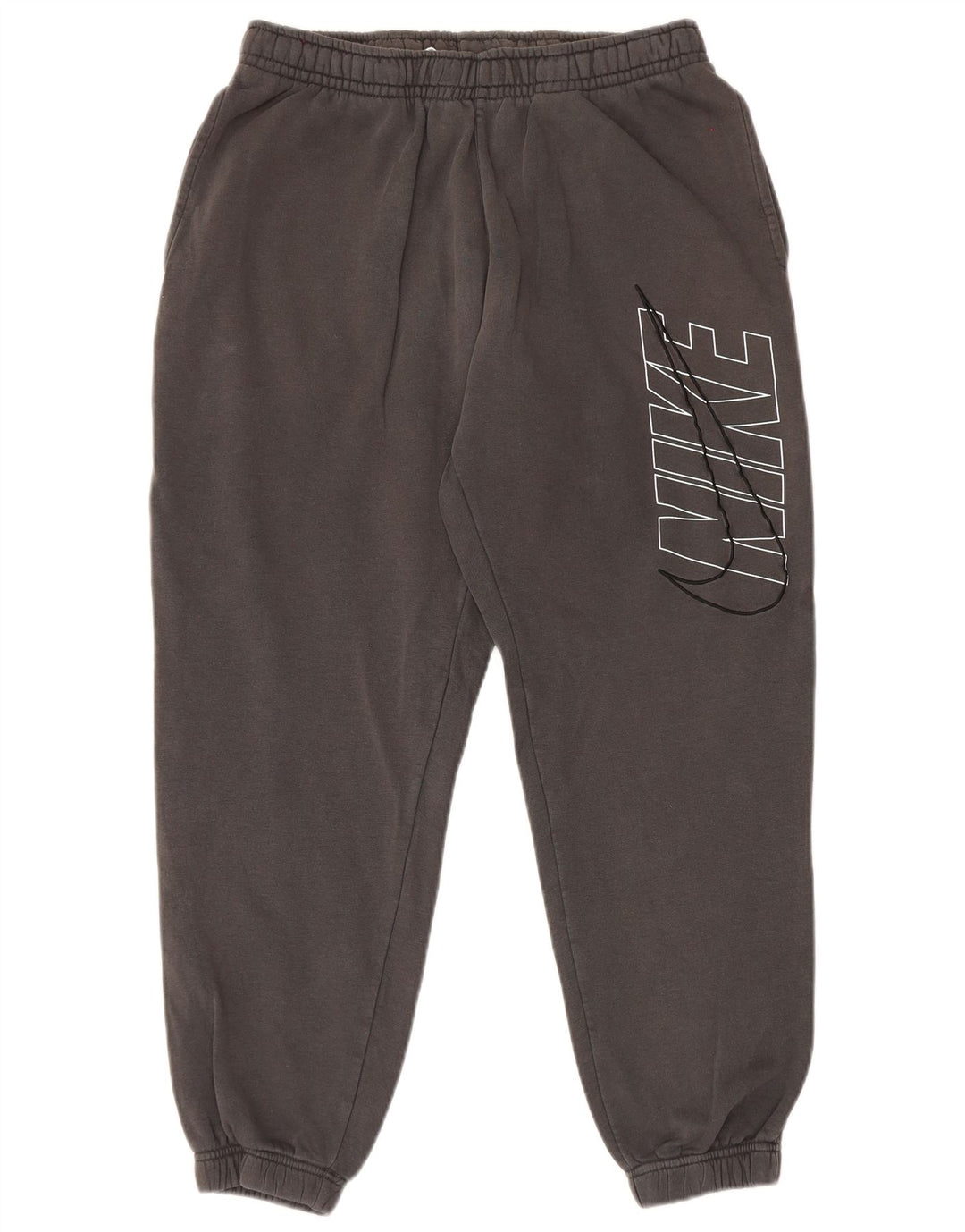 Nike Herren-Trainingsanzughose mit Grafik, Größe L, Baumwolle, Grau