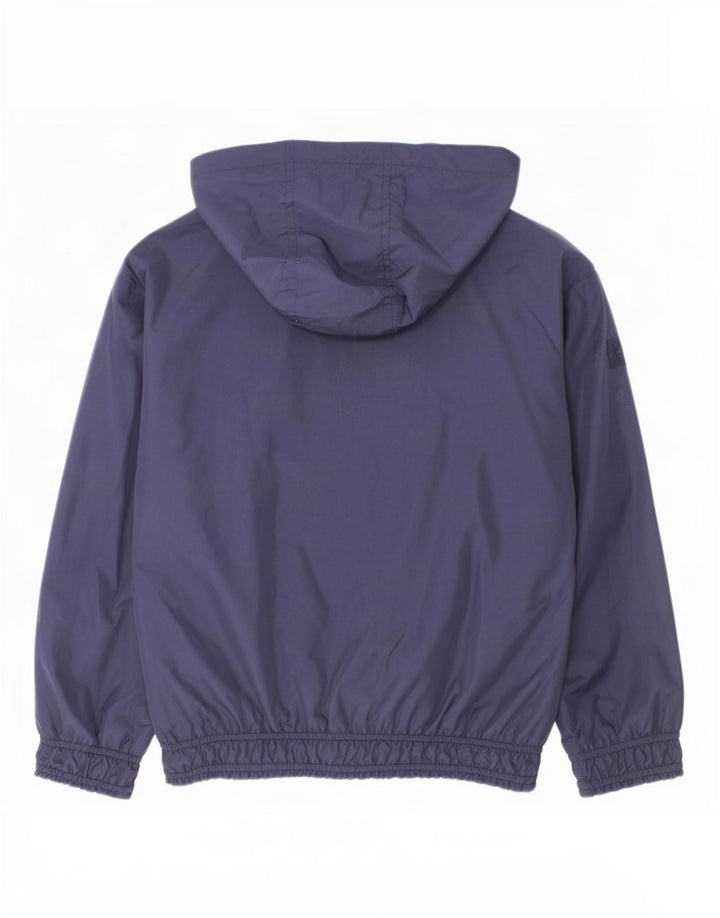 Tommy Hilfiger Jungen-Bomberjacke mit Kapuze, 7–8 Jahre, marineblaues Polyester