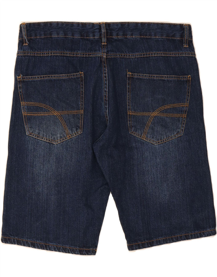 PIERRE CARDIN Mens Denim Shorts Large W34  Blue Cotton Vintage Pierre Cardin and Second-Hand Pierre Cardin from Messina Hembry 