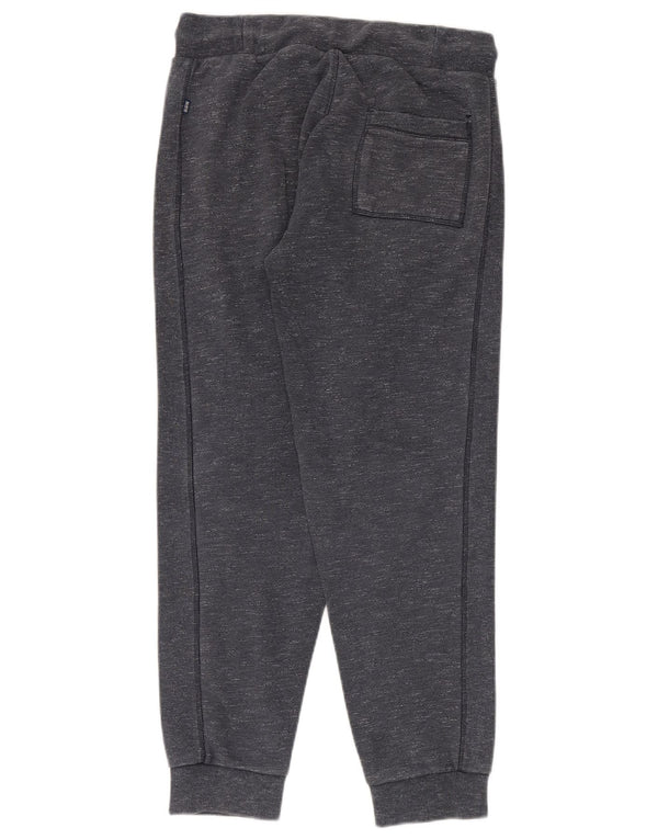 Superdry Herren-Trainingshose, Jogginghose, Größe S, marineblau gesprenkelte Baumwolle