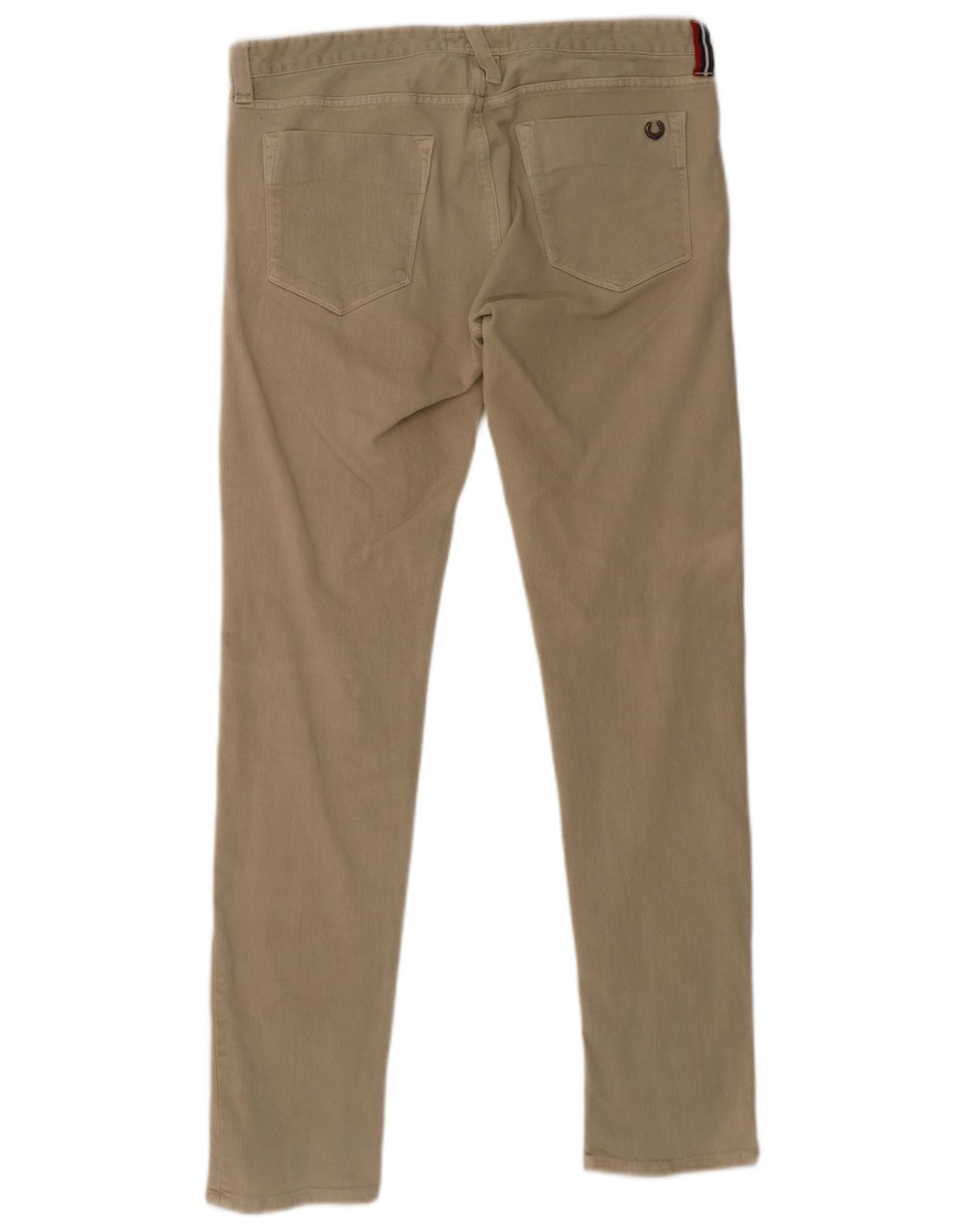 Fred Perry Herren Skinny Jeans W36 L32 Beige Baumwolle