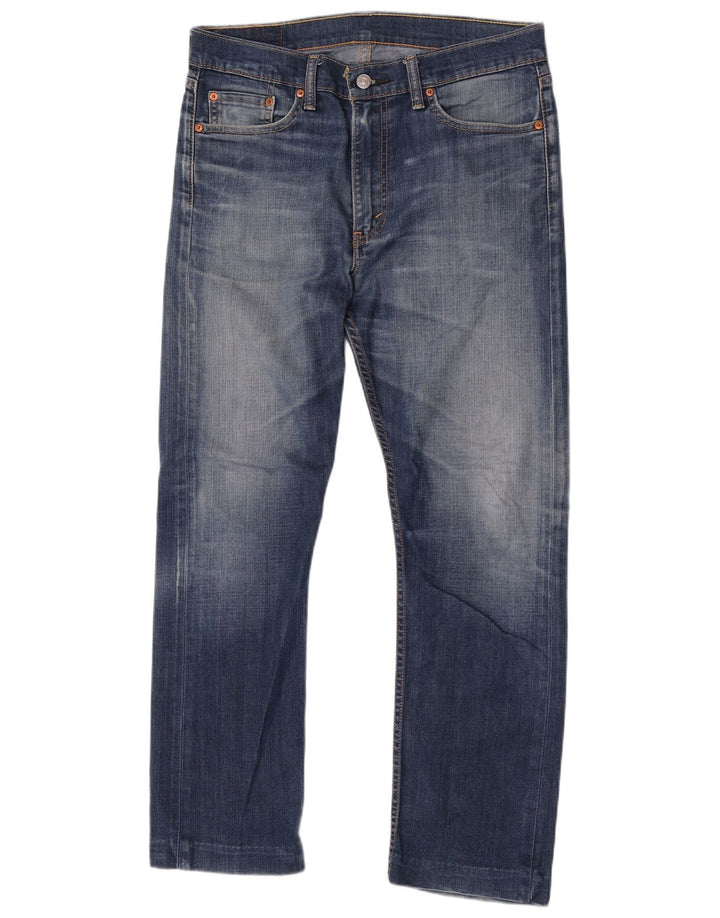 Levi's Herren 513 Slim Straight Jeans W33 L29 Blau