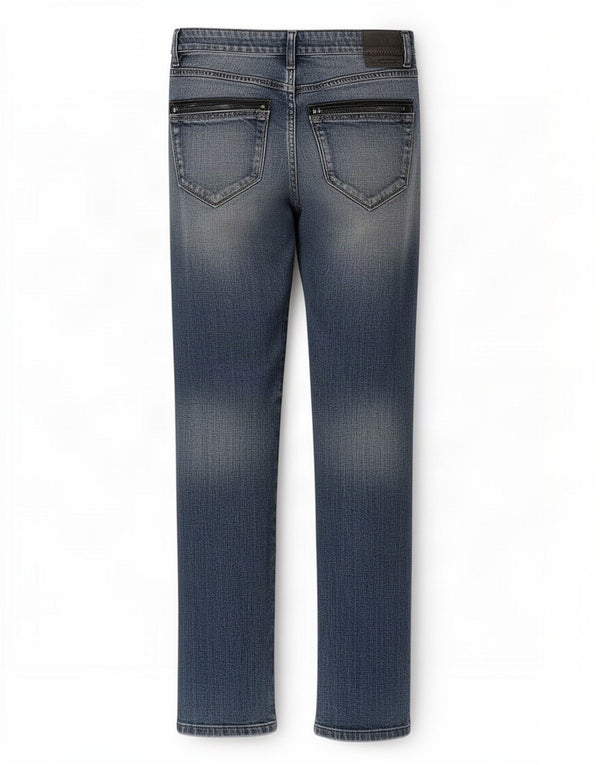 Diesel Damen Slim Jeans W24 L31 Blaue Baumwolle