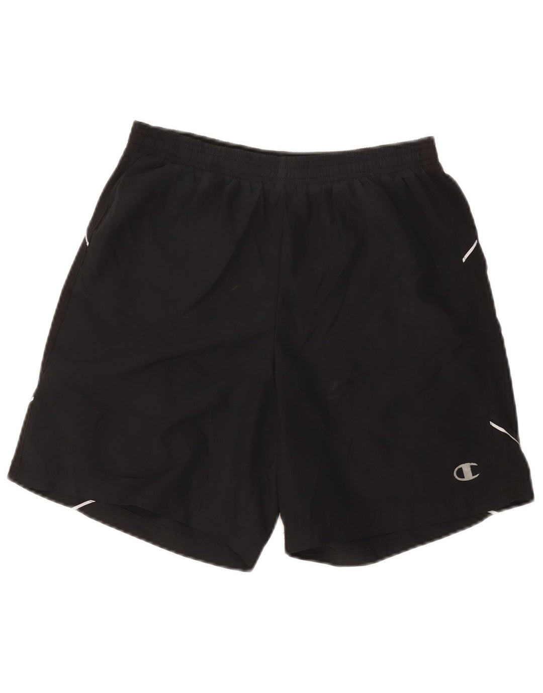 Champion Herren-Sportshorts, Größe S, Schwarz, Polyester