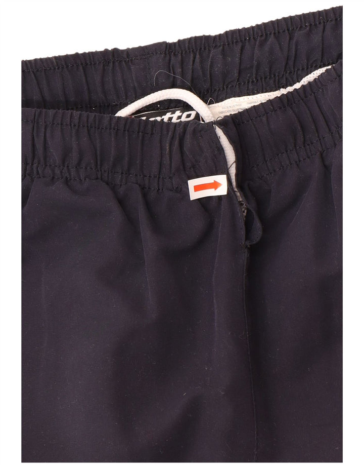 Lotto Herren-Trainingshose, Mittelgroßes Marineblau, Farbblock-Polyester