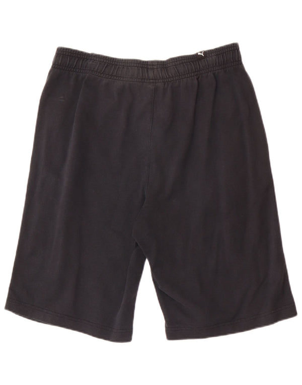 Puma Herren Graphic Regular Sport Shorts Medium Schwarz Sport