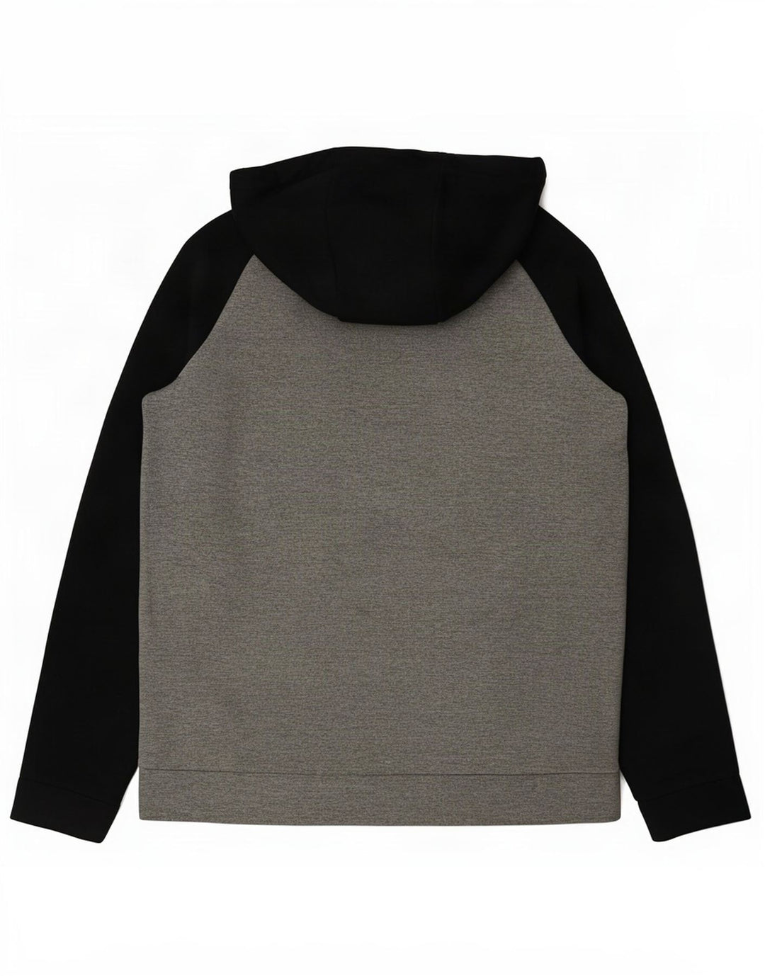 Nike Herren Dri Fit Graphic Kapuzenpullover, klein, graues Farbblock-Polyester