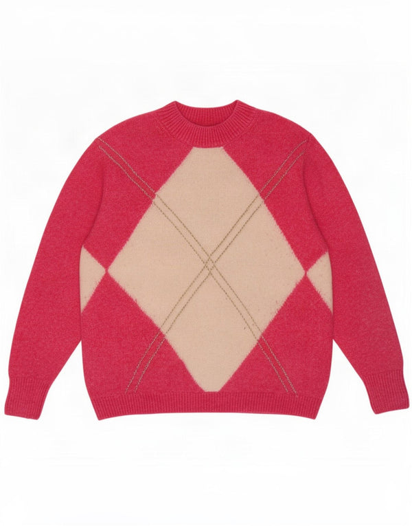 Marks & Spencer Rollkragenpullover für Damen, Gr. 14, Mittelrosa