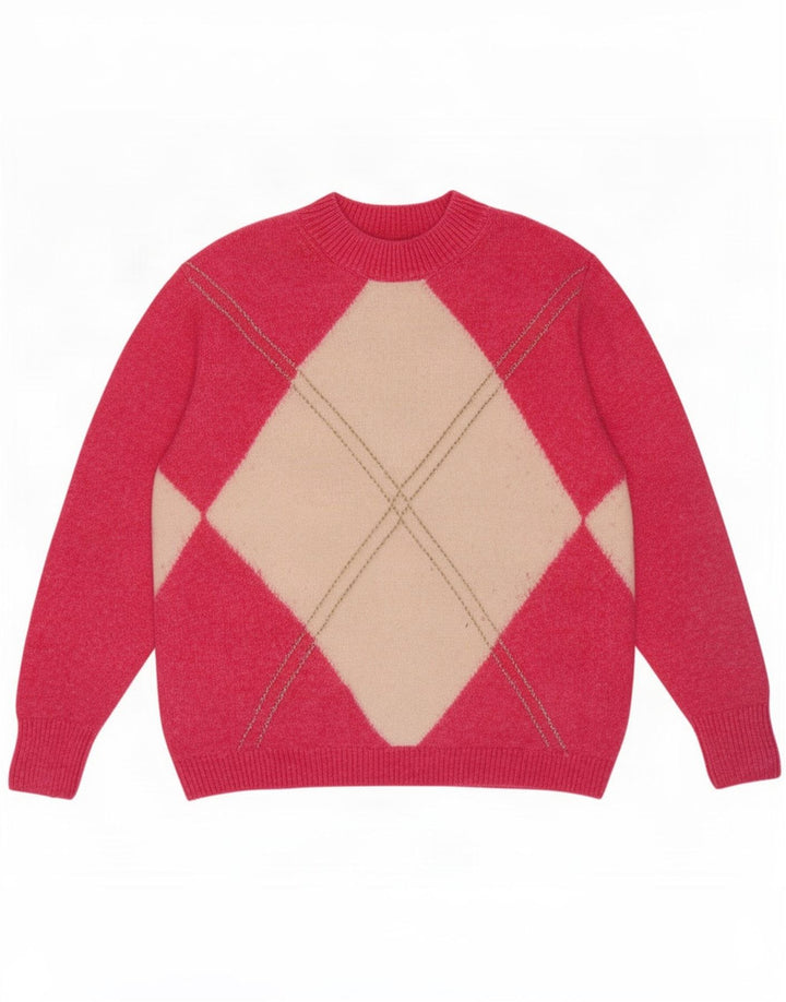 Marks & Spencer Rollkragenpullover für Damen, Gr. 14, Mittelrosa