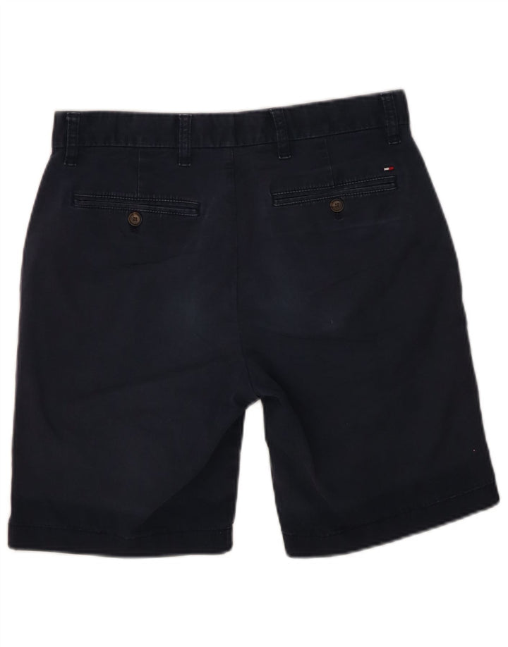 Tommy Hilfiger Herren Chinoshorts W29 Small Marineblau Baumwolle