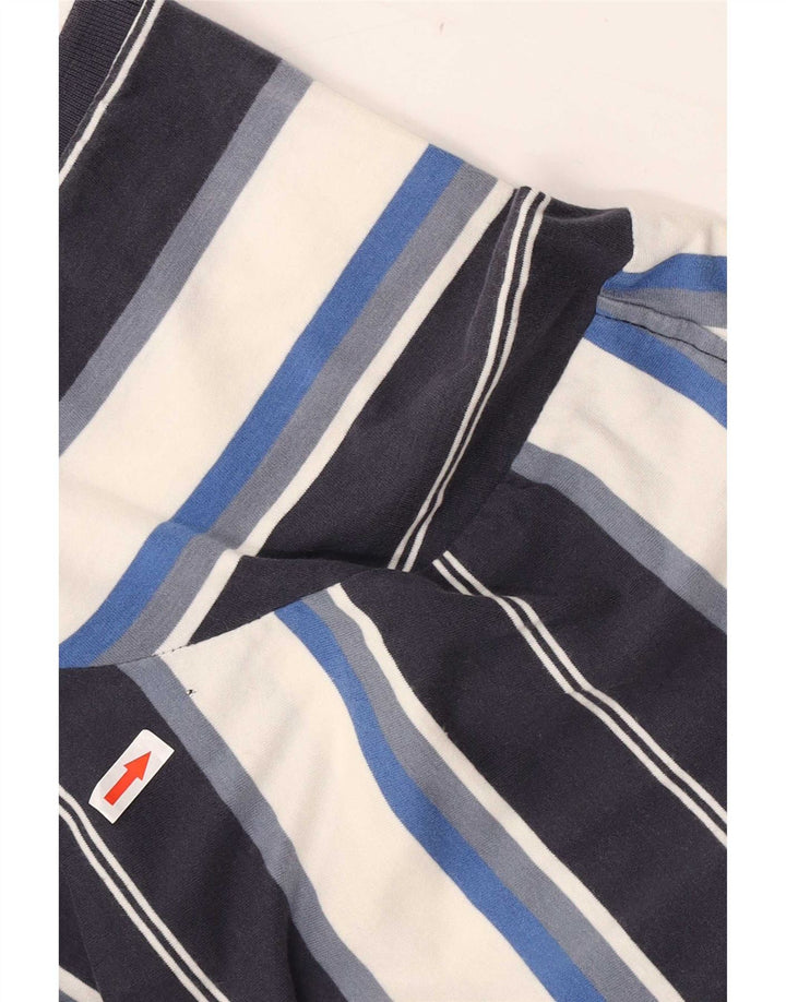 Jack & Jones Herren-Poloshirt, mittelgroß, mehrfarbig, gestreift, Baumwolle