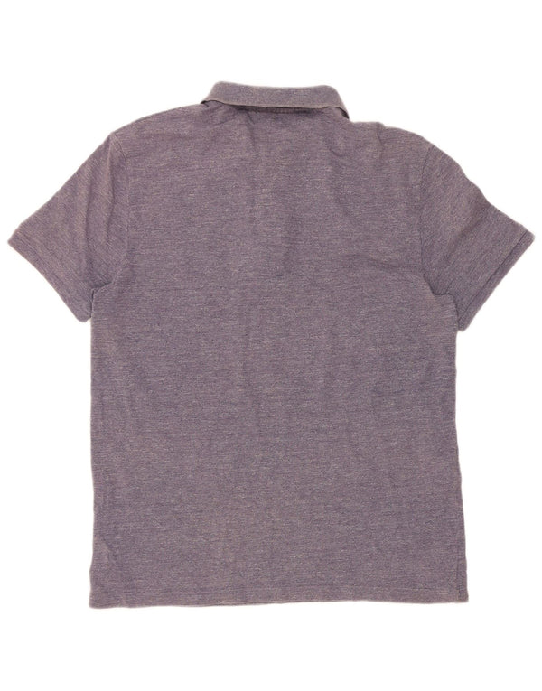 Lacoste Mens Slim Fit Polo Shirt Size 5 Large Blue Flecked