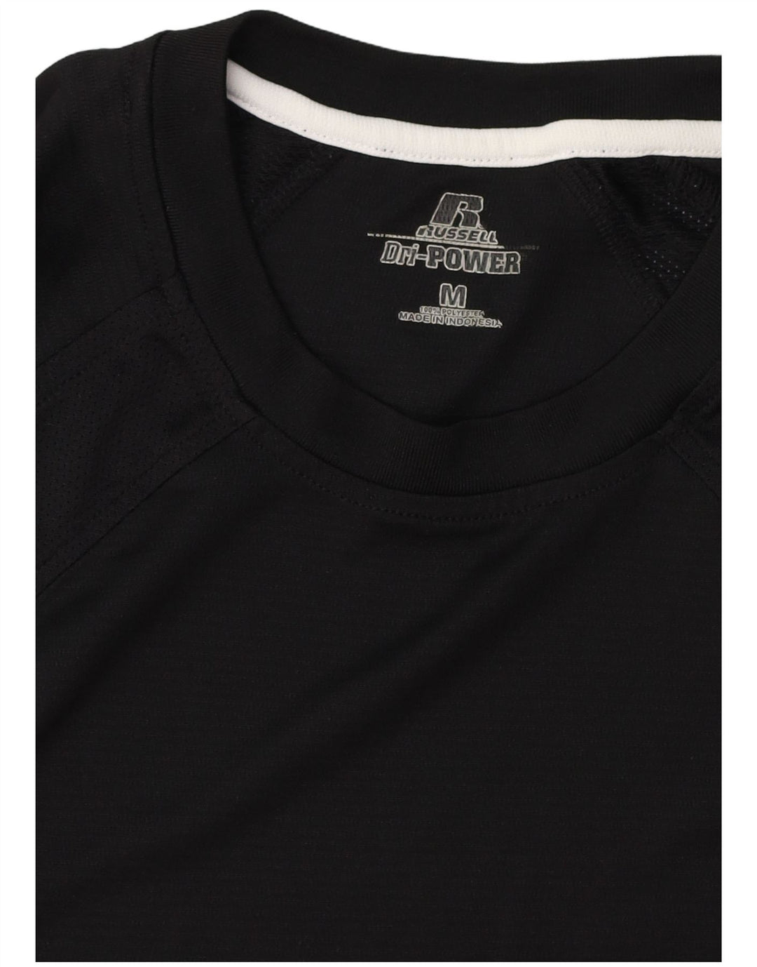 RUSSELL ATHLETIC Herren T-Shirt Top Medium Schwarz Polyester