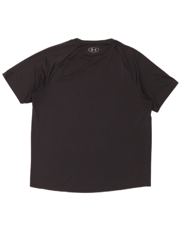 Under Armour Herren The Tech Tee T-Shirt Top Large Schwarz