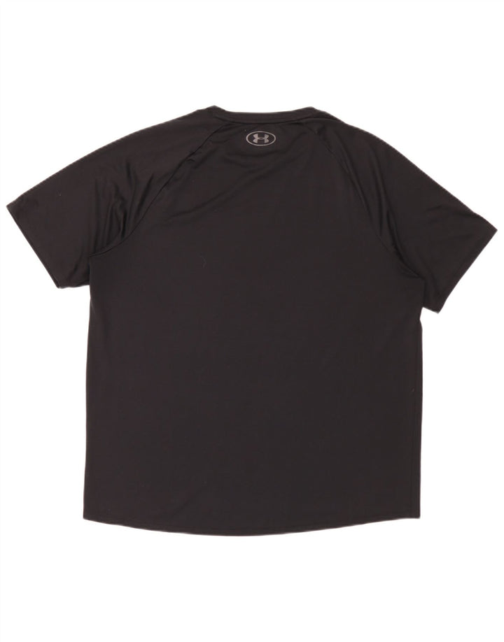 Under Armour Herren The Tech Tee T-Shirt Top Large Schwarz