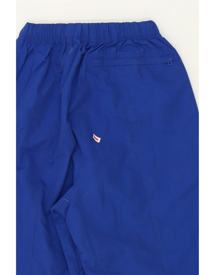 RUSSELL ATHLETIC Womens Graphic Tracksuit Trousers UK 8 Small  Blue Vintage Russell Athletic and Second-Hand Russell Athletic from Messina Hembry 