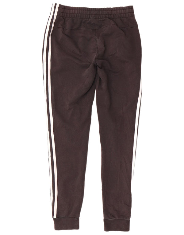 Adidas Damen Trainingshose Jogger UK 8/10 Small Schwarz Baumwolle