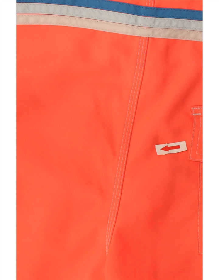 Sundek Herren-Badeshorts, groß, orange, Polyester