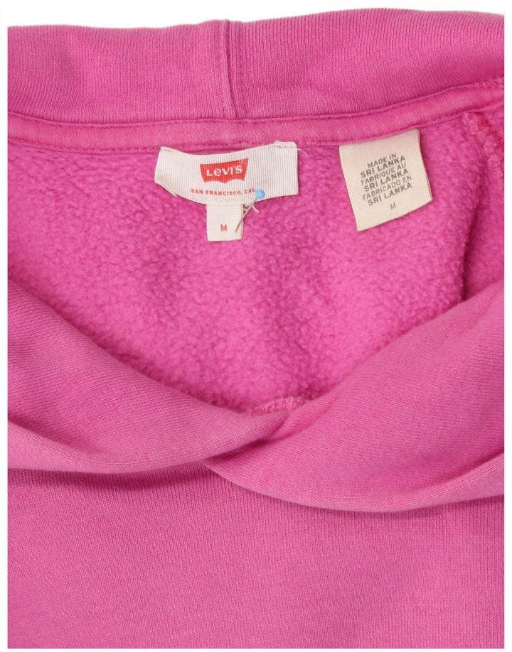 Levi's Damen-Kapuzenpullover mit Grafik, übergroß, Gr. 14, Mittelrosa
