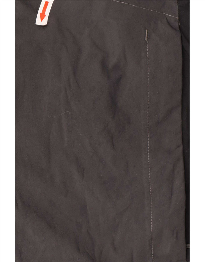The North Face Herren-Windbreaker-Jacke UK 38 Mittelgraues Colourblock-Nylon