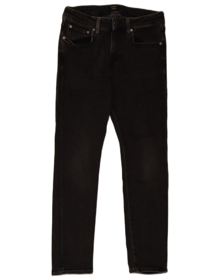 SUPERDRY Damen Skinny Jeans W30 L30 Grau