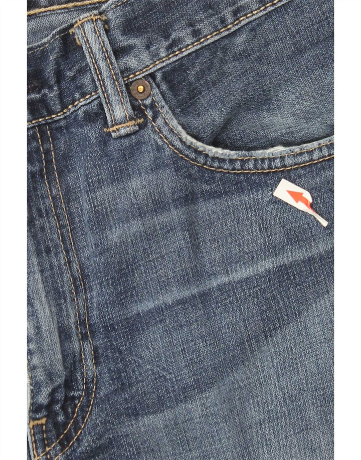 Levi's Damen 508 Straight Jeans W32 L28 Blau
