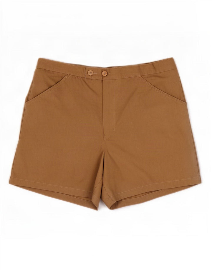 Leader Herren-Freizeitshorts W32 Medium Beige Polyester