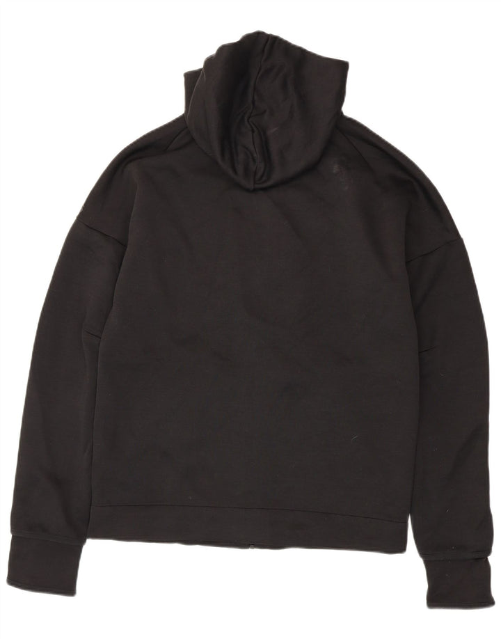 Adidas Herren Zip Hoodie Pullover Medium Schwarz Polyester