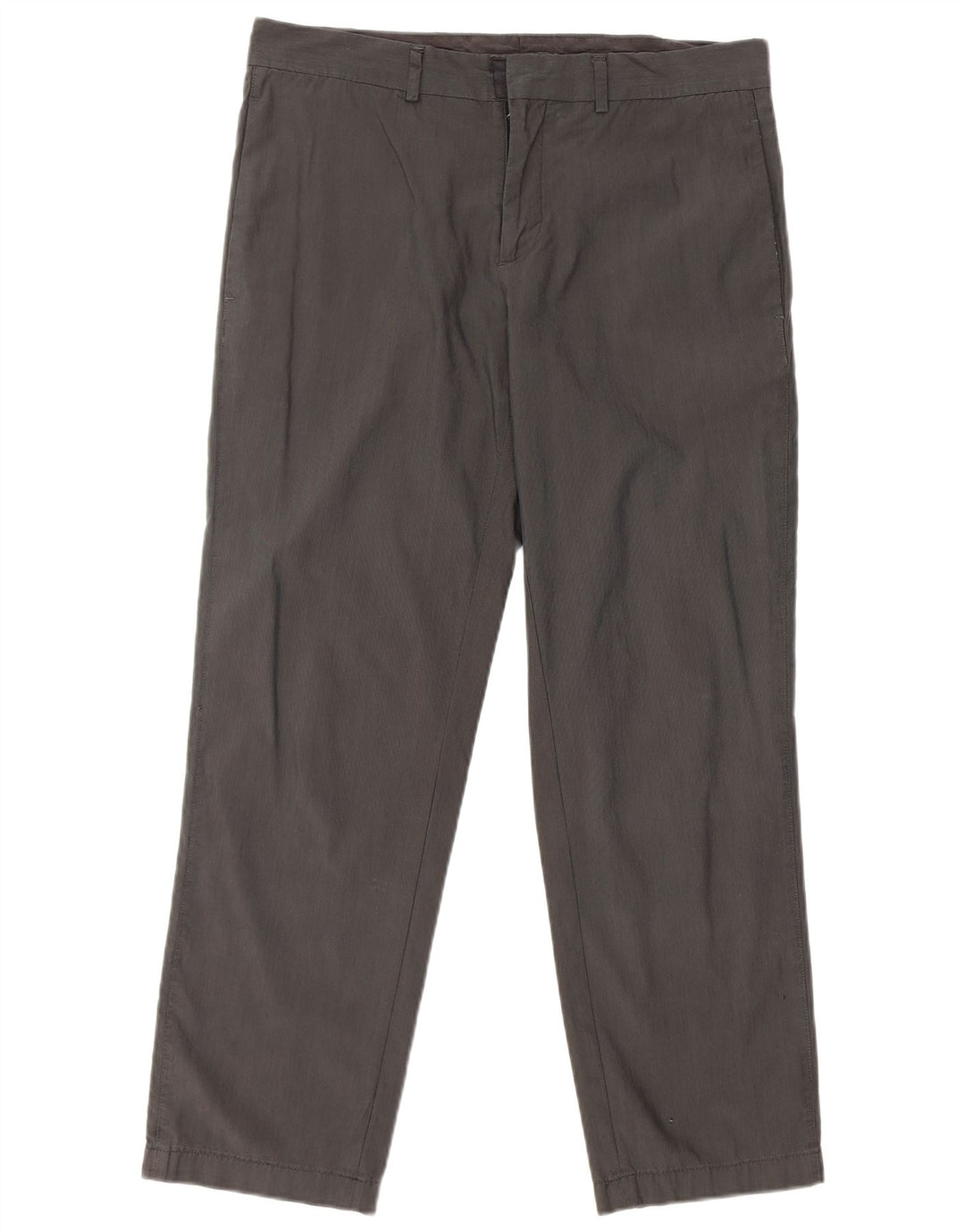 CALVIN KLEIN Herren Slim Chinohose W32 L28 Grau