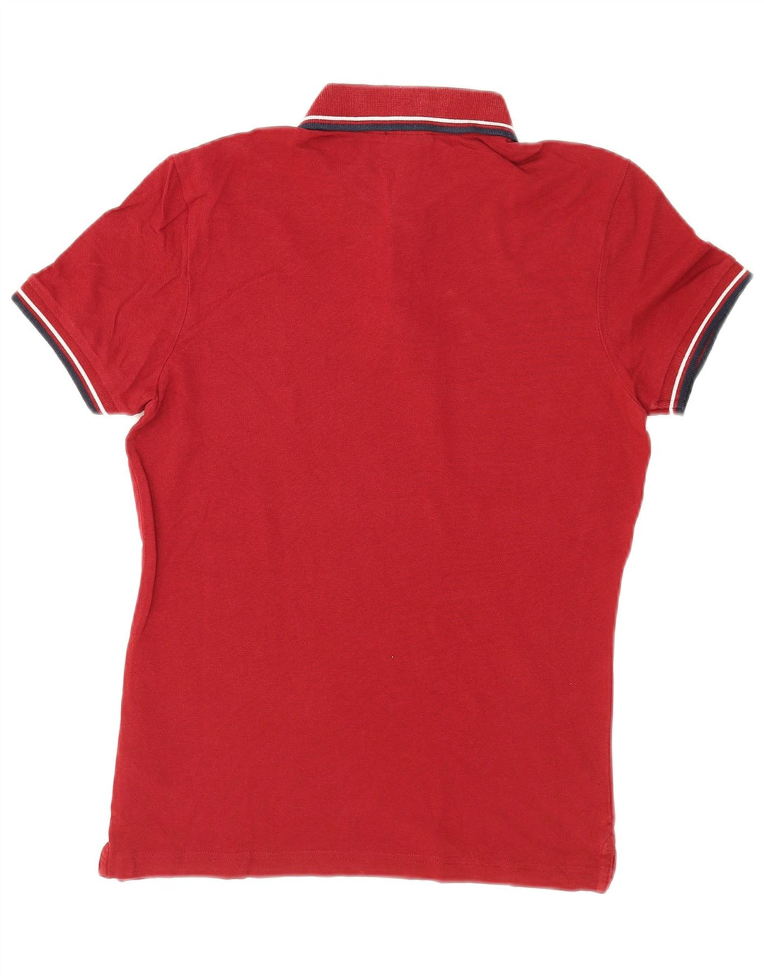 Diadora Herren-Poloshirt, Größe S, Burgunderrot, Baumwolle