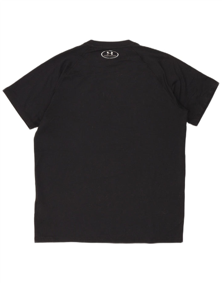 UNDER ARMOUR Herren Heat Gear T-Shirt Top Small Schwarz Polyester