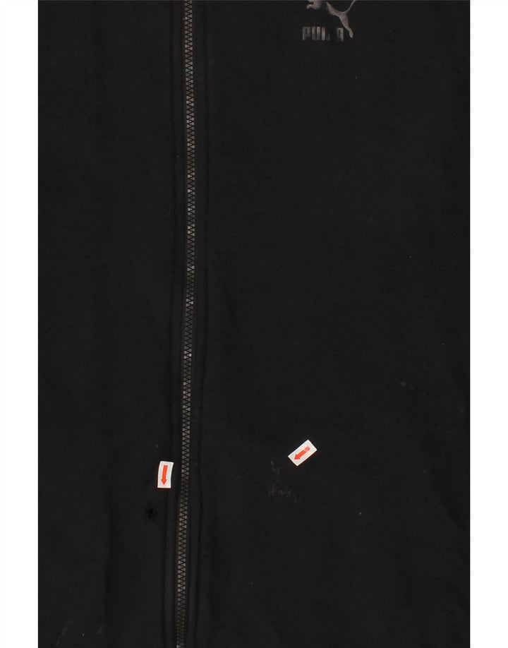 PUMA Mens Tracksuit Top Jacket XL Black Cotton Vintage Puma and Second-Hand Puma from Messina Hembry 
