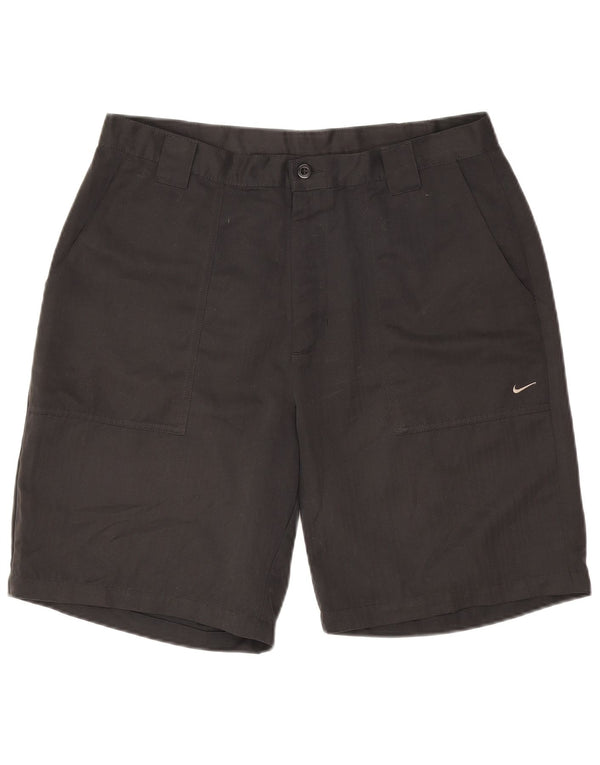 Nike Herren Golf Chino Shorts W36 Large Schwarz Polyester