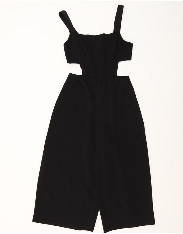Ärmelloser Damen-Jumpsuit von Zara, Gr. 12, mittelschwarz