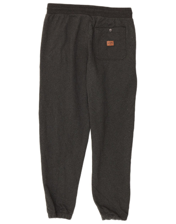 Billabong Mens Tracksuit Trousers Joggers Small  Grey Cotton