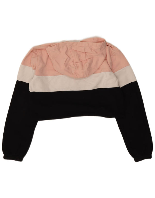 Ellesse Mädchen-Kapuzenpullover mit Grafik, 13–14 Jahre, mehrfarbig, Farbblock