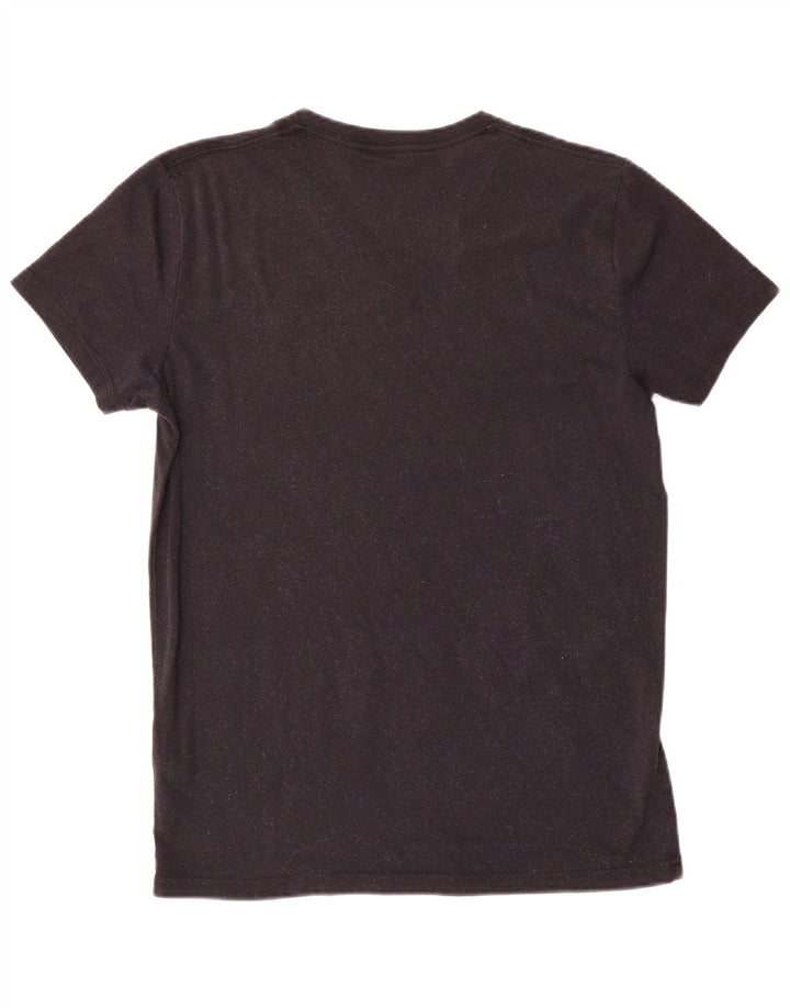 Hollister Herren-T-Shirt-Oberteil aus mittelgrauer Baumwolle
