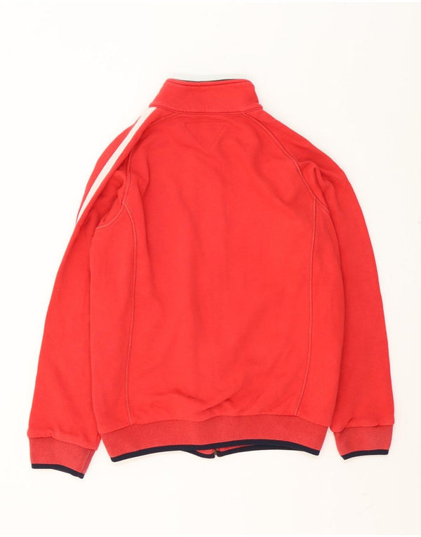 Champion Jungen-Trainingsanzug-Top-Jacke, 11–12 Jahre, Größe L, Rot, Farbblock