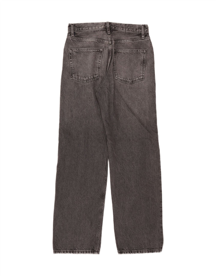 Massimo Dutti Damen Loose Jeans EU 38 Small W28 L30 Graue Baumwolle