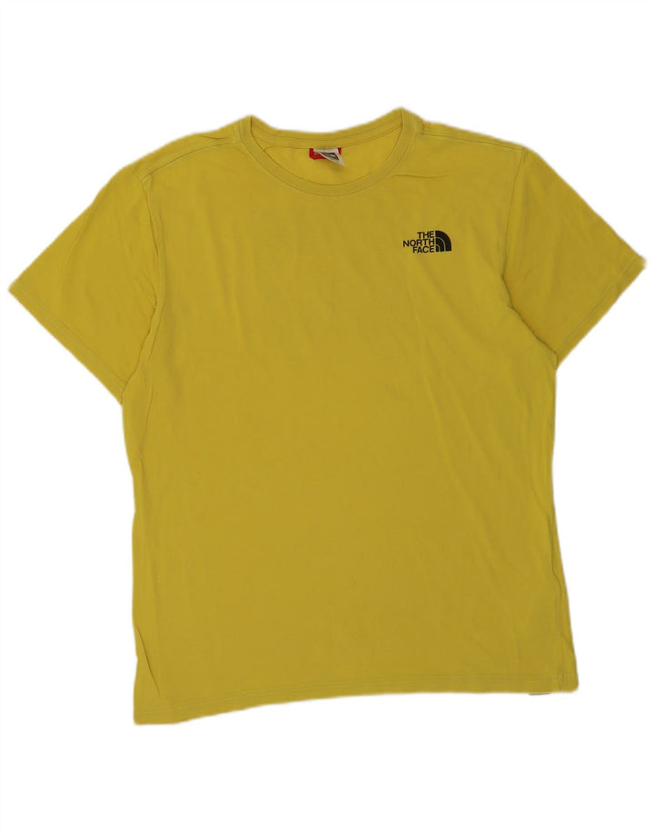 The North Face Herren-T-Shirt mit Grafik, mittelgelbe Baumwolle