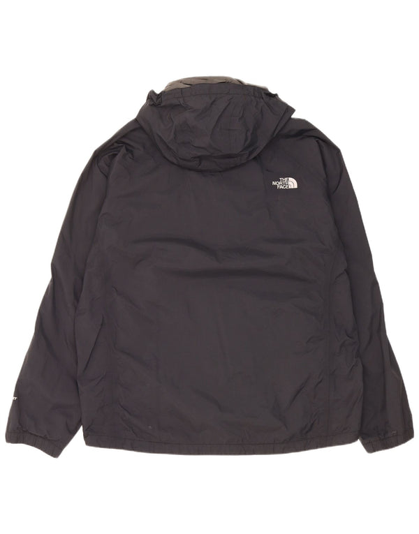 The North Face Herren-Regenjacke mit Kapuze, UK 40, großes schwarzes Nylon