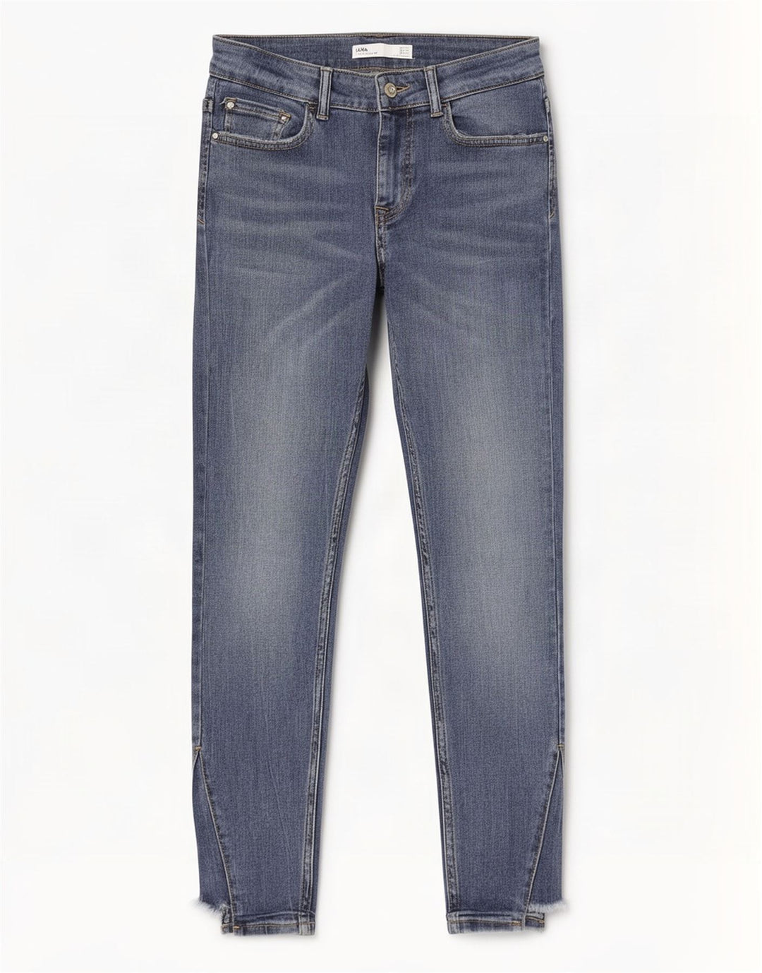 Zara Damen Slim Jeans EU 38 Small W28 L28 Blau