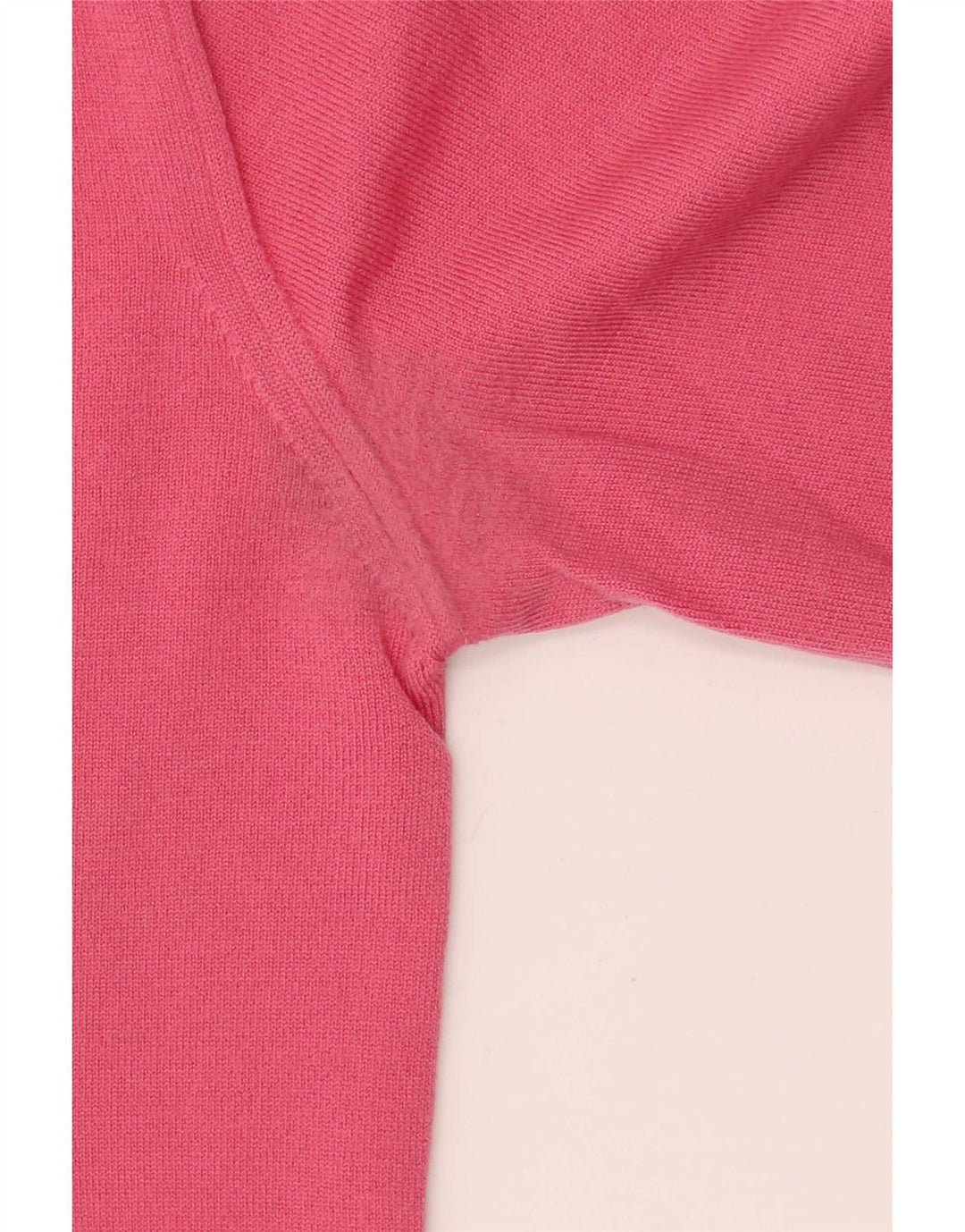 Fred Perry Damen-Pullover mit V-Ausschnitt, Gr. 12, Mittelrosa