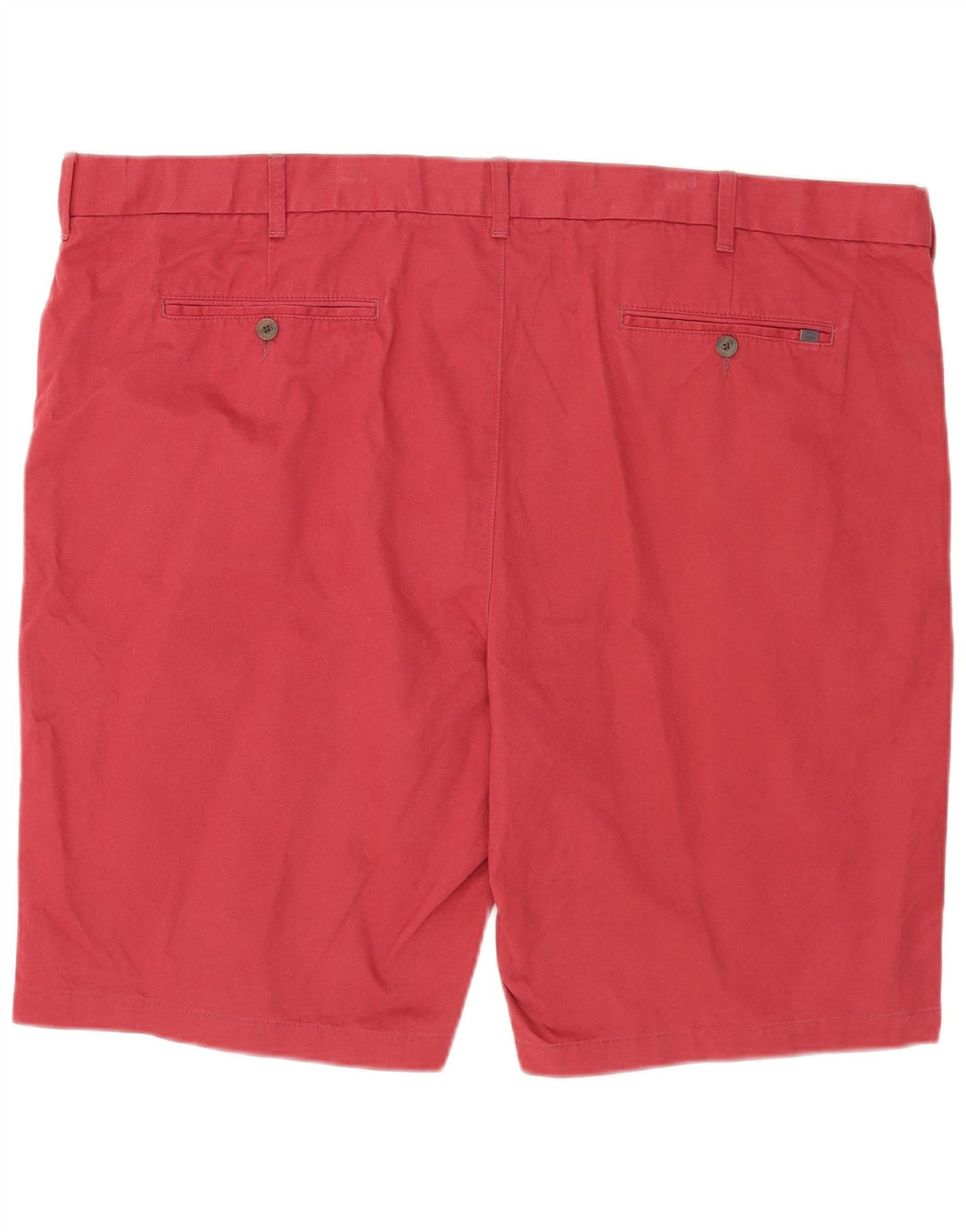 Marks & Spencer Herren Chinoshorts W48 4XL Rote Baumwolle
